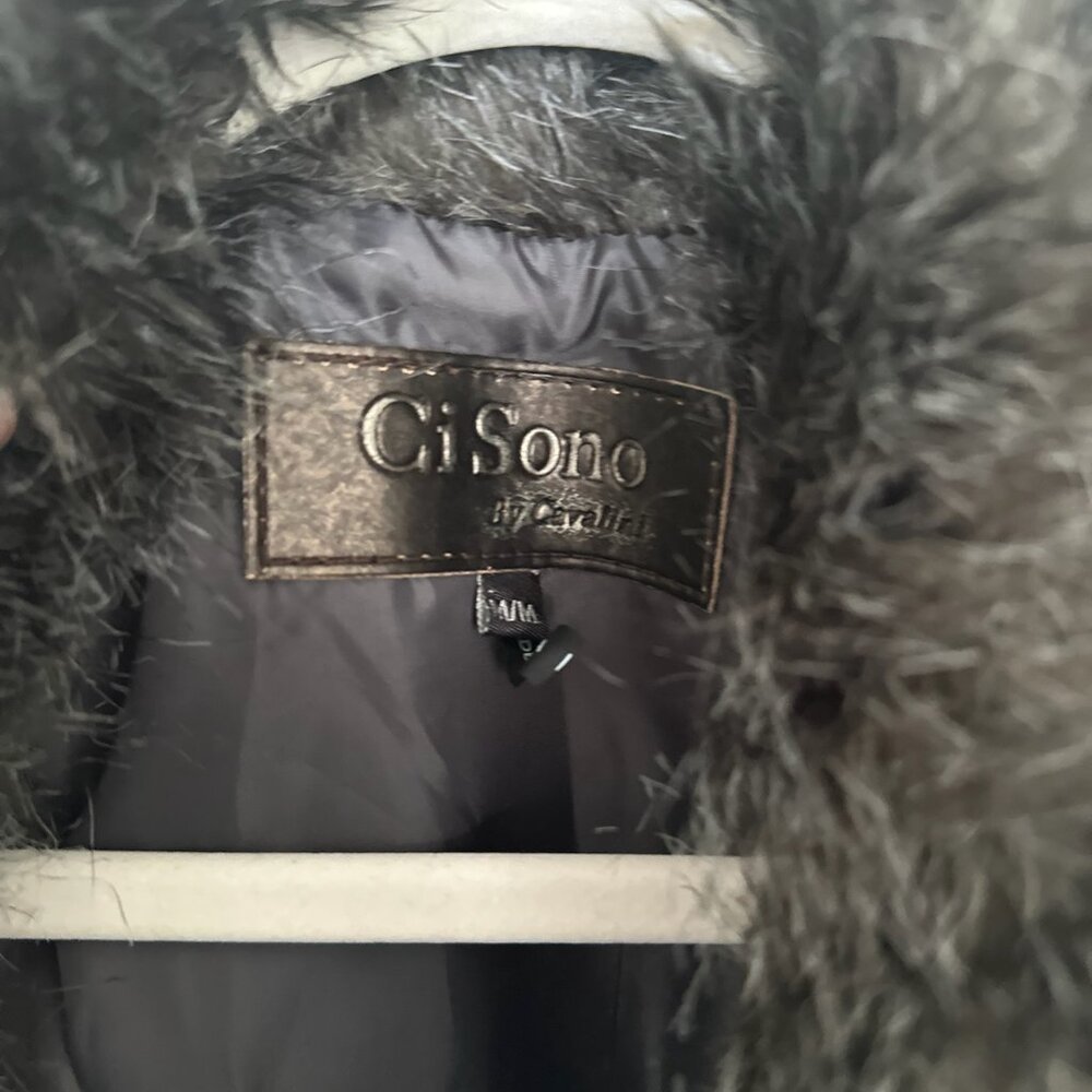 Ci Sono Fur Vest View 4